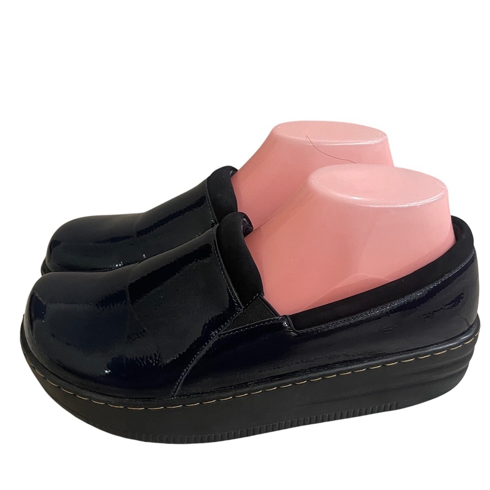 Glolily Jenny Blue Sky Gloss Women's Clog Shoes - Size 9 comfort cushion